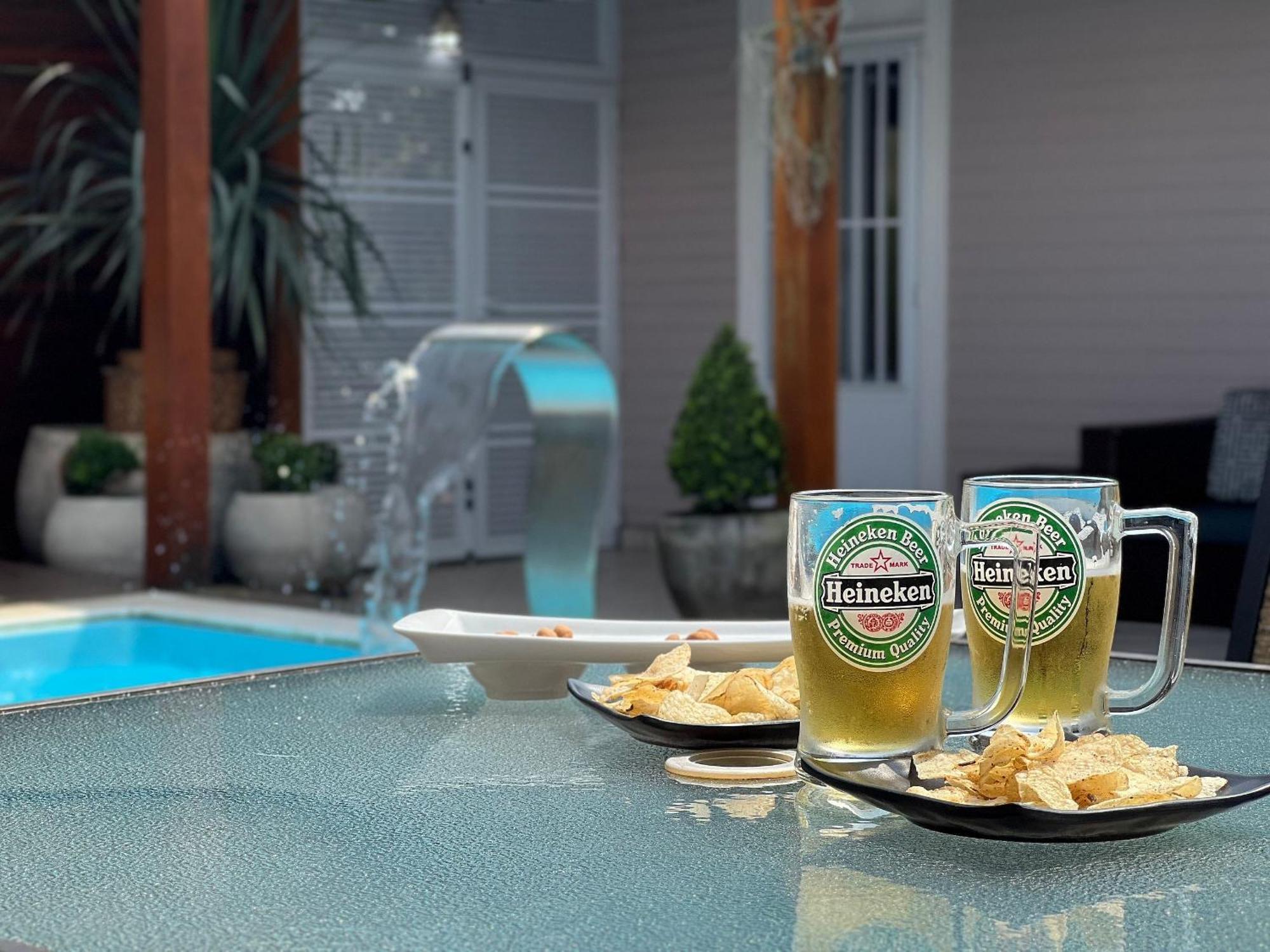 Casa Agradavel Com Piscina, A Poucos Passos Da Praia Peruibe Luaran gambar